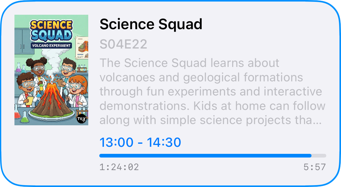 Science Squad Card
